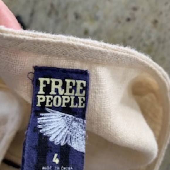 Free People Fringed Mini Skirt - Picture 3 of 4